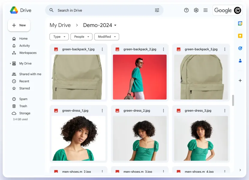 Put your images in a folder